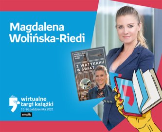 Magdalena Wolińska-Riedi – PREMIERA – Apostrof | Wirtualne Targi Książki