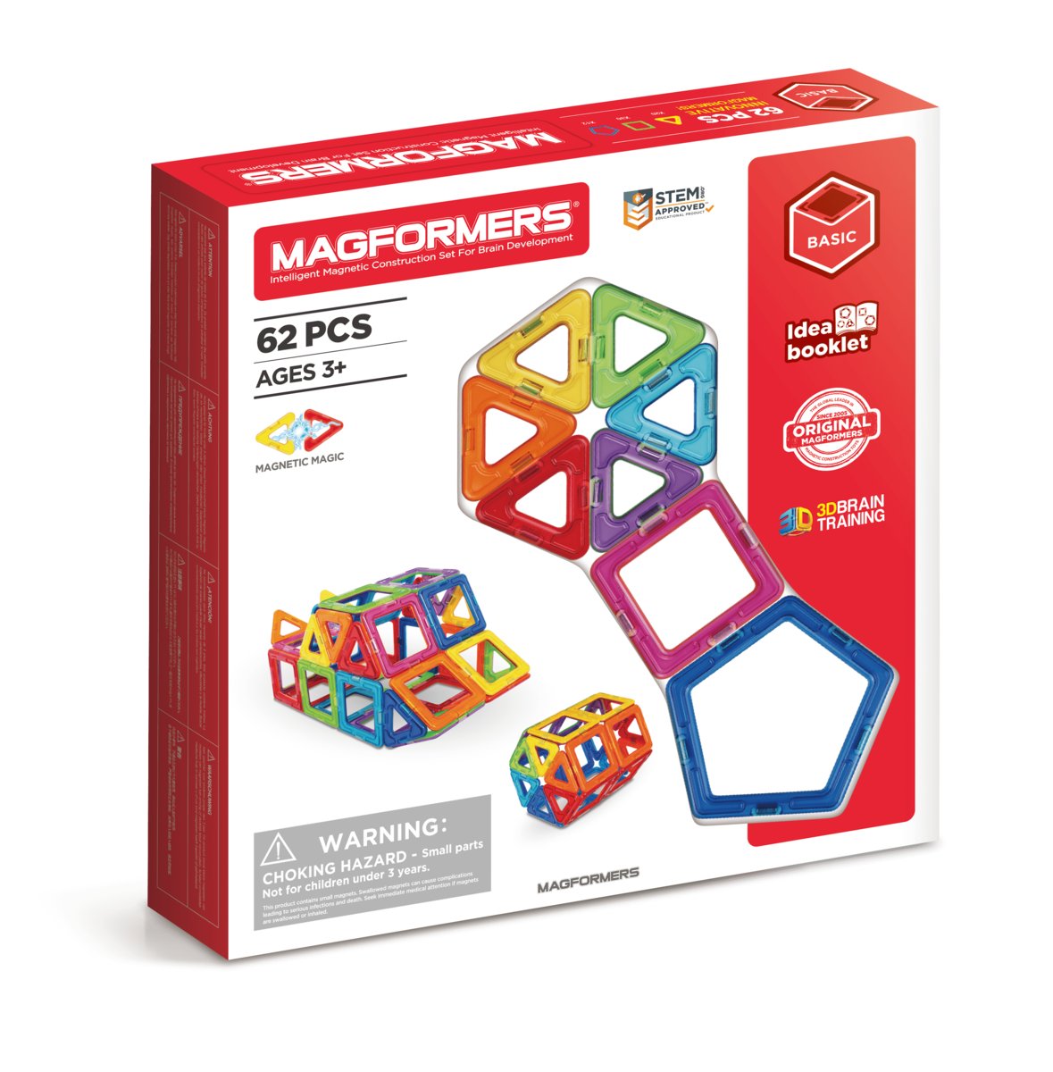 Magformers, klocki magformers basic, 701007