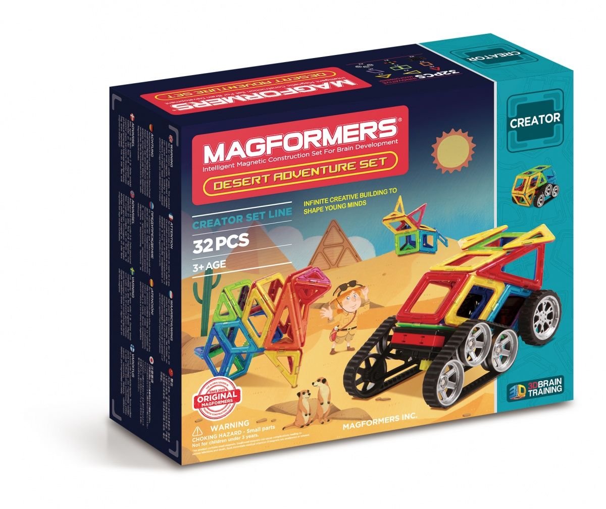 Magformers, klocki magnetyczne, Desert Adventure