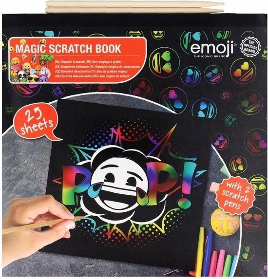 Magic Book Ksiฤ
ลผka Do Zdrapywania Emoji 25 Str 39 - Inna marka | Sklep ...