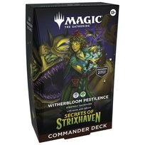 MAGIC Secrets Of Strixhaven Commander Deck WITHERBLOOM PESTILENCE MORION