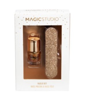 MAGIC STUDIO Zestaw do paznokci lakier + pilniczek - Magic Studio