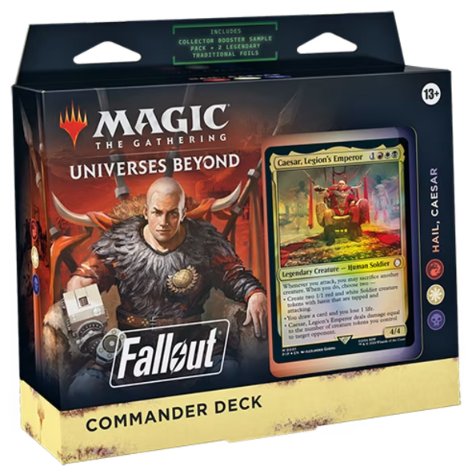Magic: The Gathering Fallout Commander Deck Hail, Caesar, Wizards of the Coast