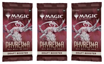 Magic the Gathering: Phyrexia - All Will Be One - Draft Booster 3 Pack - Magic: the Gathering
