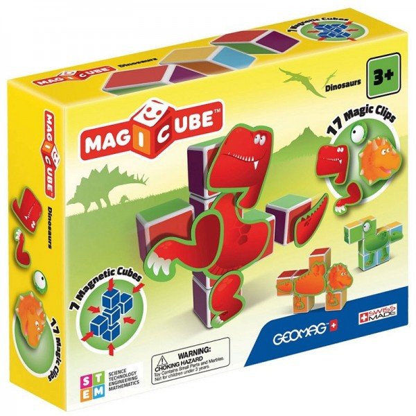 Magicube, klocki magnetyczne Dinozaury
