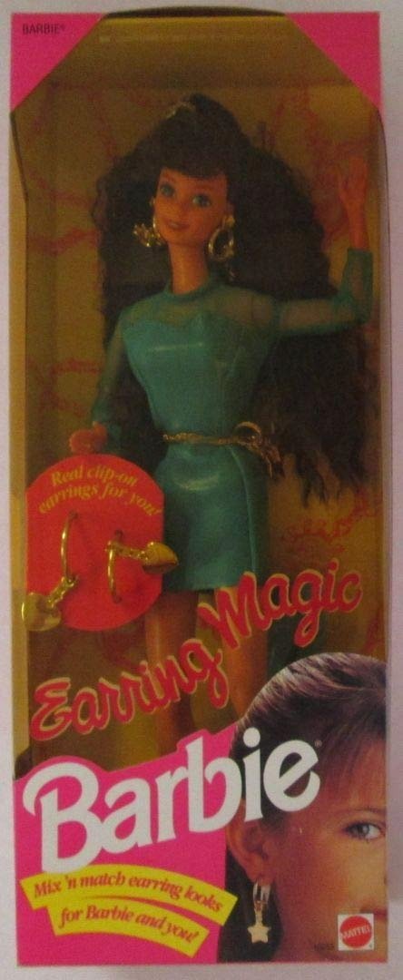 Barbie 1992 Earring Magic Fabriqué en Indonésie NRFB x