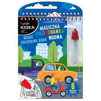 Magiczna wielorazowa kolorowanka wodna O Pojazdy - Inna marka