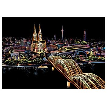 Magiczna Zdrapka Katedra w Kolonii (Cologne Cathedral) 40x28 cm - Moments