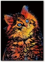 Magiczna Zdrapka Slodki Kot 40x28 cm