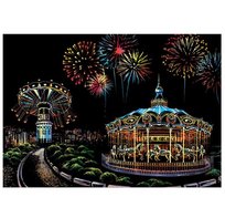 Magiczna Zdrapka Wspaniały Park Rozrywki 40x28 cm