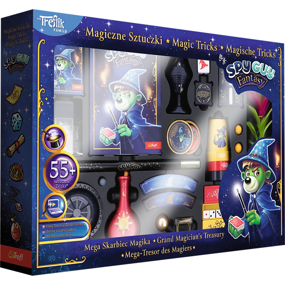 Magiczne Sztuczki, Trefl, Mega Skarbiec Magika, 62299 - Trefl