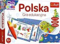 Magiczny ołówek: Polska, 02114, gra edukacyjna, Trefl