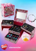 Magiczny zestaw do samodzielnego tworzenia biżuterii oraz robienia makeup