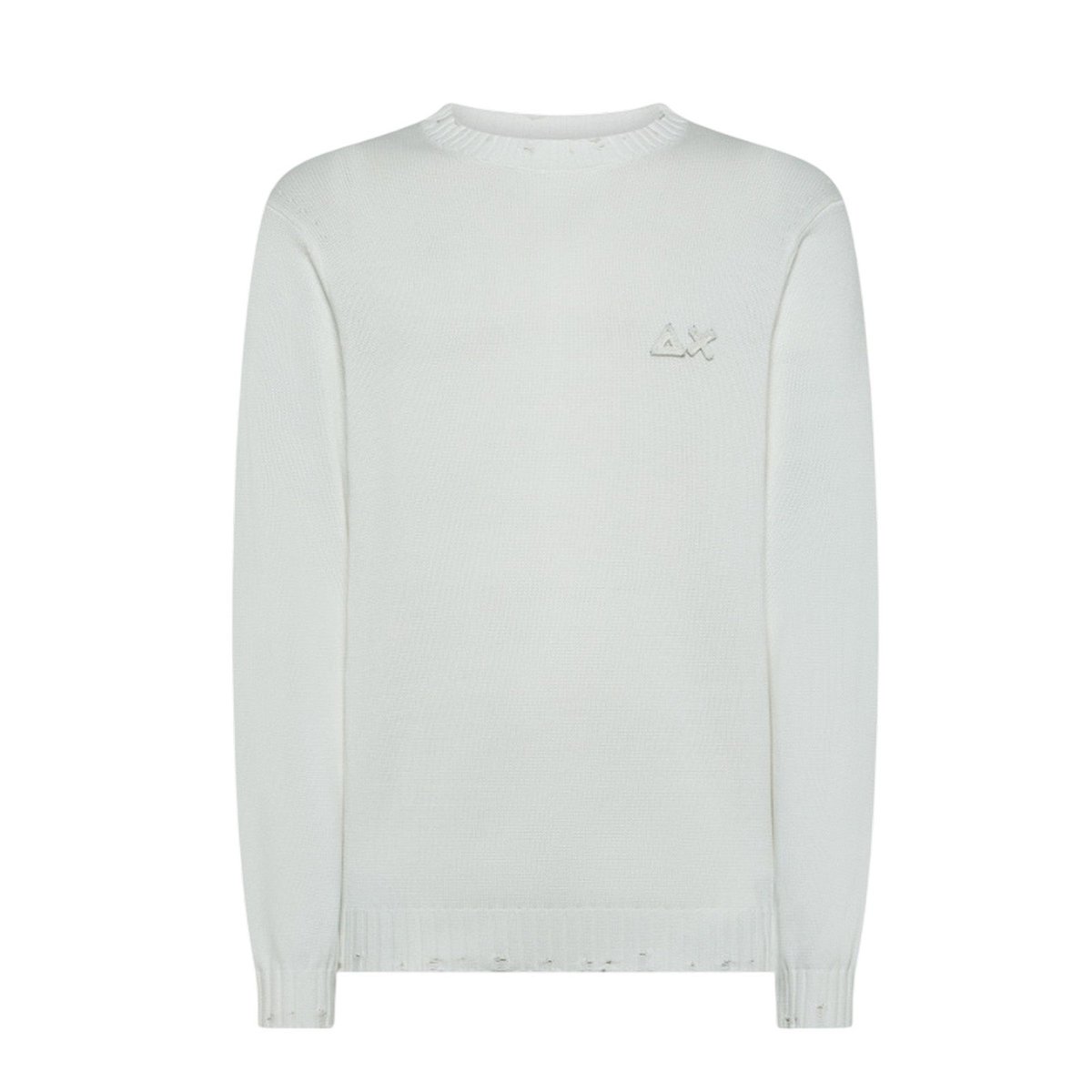 maglioni donna sun68 - sweater vintage broken - bianco - Inna marka ...