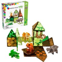 MAGNA-TILES® Klocki Magnetyczne Jungle Animals 25 el.