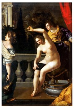 Magnes Batszeba w swojej kąpieli Artemisia Gentileschi - Szyjemy Sztukę