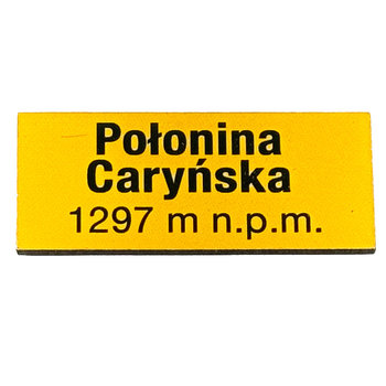 Magnes Drewniany Tabliczka Połonina Caryńska Bieszczady / Vyrypa - Inny producent