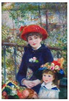 Magnes Dwie siostry (na tarasie) Pierre-Auguste Renoir - Szyjemy Sztukę