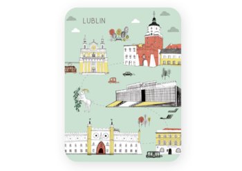 Magnes Lublin Trasa Spacerowa - Love Poland Design