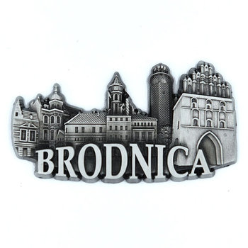 Magnes na lodówkę panorama Brodnica - Inny producent