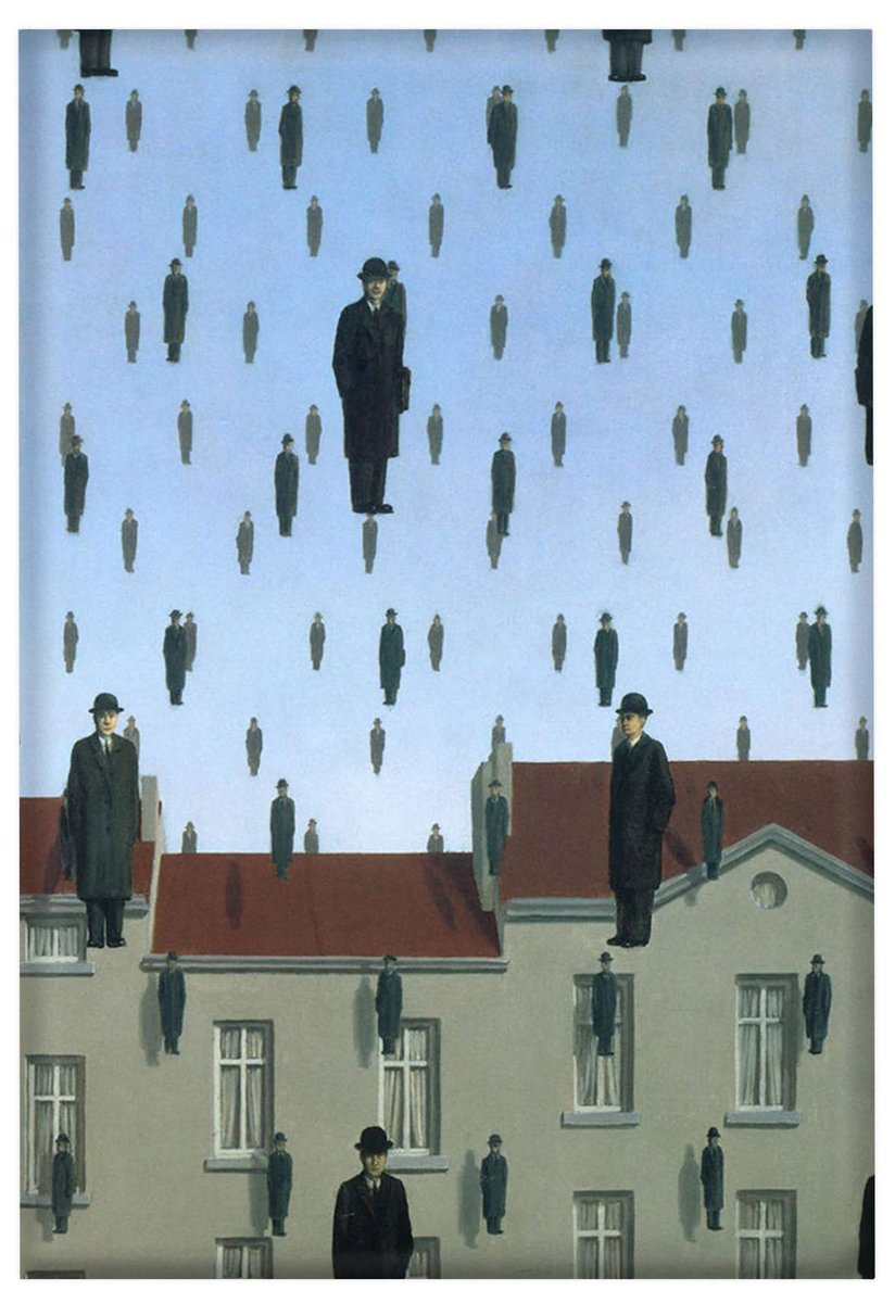 Magnes Spadanie René Magritte - Szyjemy Sztukę | Sklep EMPIK.COM