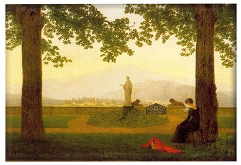 Magnes Taras ogrodowy Caspar David Friedrich - Szyjemy Sztukę