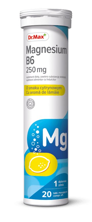 Magnesium B6 Dr Max Suplement Diety 20 Tabletek Musujących Sklep