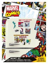 Magnesy Marvel Comic Iron Man Hulk Spider-man zestaw 23 magnesów na lodówkę