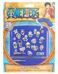 Magnesy na lodówkę One Piece Chibi Monkey D. Luffy zestaw 20 magnesów - Pyramid Posters