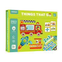 Magnetyczna gra 2w1 - Pojazdy, Midder