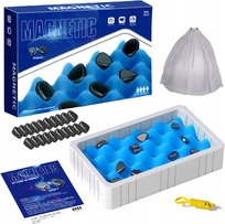 Magnetyczna gra w szachy planszowa gra strategiczna MAGNETIC 20 KAMIENIE