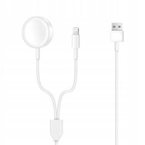 MAGNETYCZNA ŁADOWARKA WATCH LIGHT 1.2M PRZEWÓD ŁADOWANIA KABEL USB A