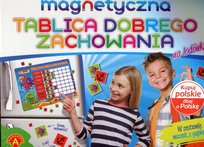 Magnetyczna Tablica Dobrego Zachowania 112 Magnesów Na Lodówkę Alexander Alexander
