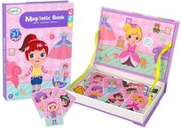Magnetyczna Układanka Książka Przebieralnia Kostiumy Import LEANToys Lean Toys