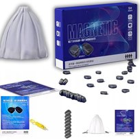 Magnetyczne Kamienie - Gra Strategiczna dla Całej Rodziny, 20 Sztuk, Bez Marki