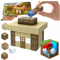 Magnetyczne Klocki Minecraft Konstrukcyjne Świat Kostki Zestaw 78 Elementów