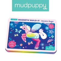 Magnetyczne konstrukcje Magiczne Jednorożce 4+, gra edukacyjna,Mudpuppy