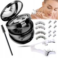 Magnetyczne Rzęsy bez Kleju Naturalny Efekt 3d Nie Wymagają Eyelinera Inna marka