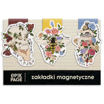 Magnetyczne zakładki do książki, Shakespeare — zestaw 3 szt. - EpikPage