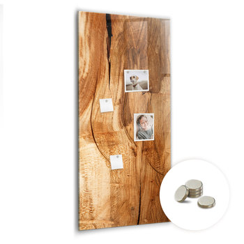 Magnetyczny Organizer na Ścianę 120x60 cm - Naturalne drewno - Coloray