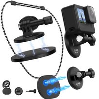 Magnetyczny Uchwyt do Kamery Sportowej Smycz na Szyję Vlog Selfie Mount dla Gopro / Insta 360 / Pocket / Action Osmo