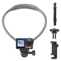Magnetyczny Uchwyt na Szyję do Telefonu i Kamer Sportowych - Mocowanie Typu Gopro i 1/4