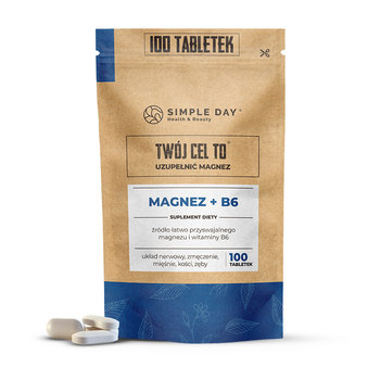 Magnez + B6 - mniej stresu, więcej energii.100 tabletek. - Twój Cel To