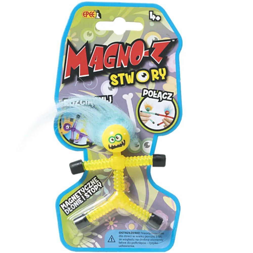 Zdjęcia - Figurka / zabawka transformująca Magno-Z Stwory Epee Figurka Magnetyczna Żółta