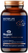 Magtein Magnesium L-threonate 90 Kapsułek, Doctor Life Doctor Life