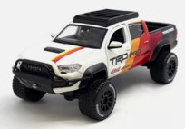 Maisto 1:27 Toyota Tacoma TRD Pro – Biały | Kolekcjonerski Model Samochodu,