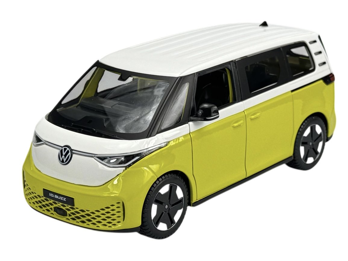 Volkswagen ID. Buzz Van 2023 1:24 Maisto Amarelo - 19 anos! Loja on-line de miniaturas