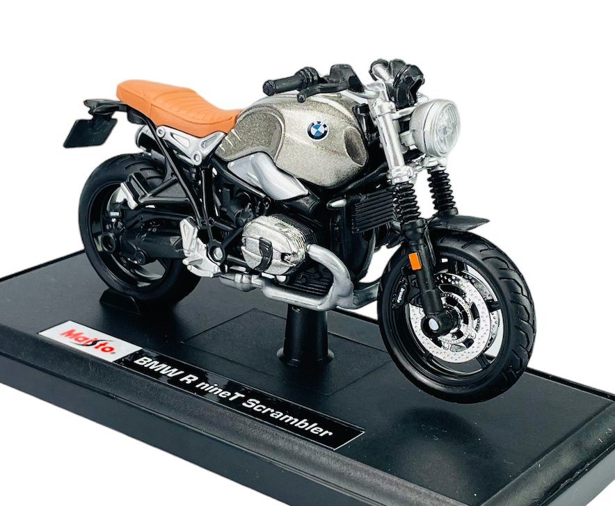 XE MÔ HÌNH MOTO BMW R NINE T SCRAMBLER - MAISTO tỷ lệ 1:12