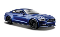 Maisto, Ford Mustang GT, 2015, Niebieski, 1/24, 31508
