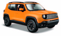 Maisto, Jeep Renegade, Pomarańczowy, 1/24, 31282